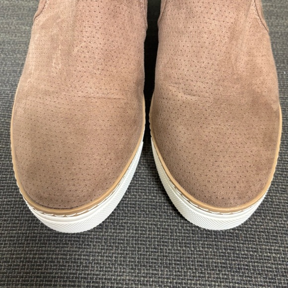 Dr. Scholl's If Only Wedge Slip On Sneaker Taupe Women Size 8.5 - Picture 6 of 11
